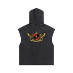 1804 Snow Washed Boxy Hooded Tank Top