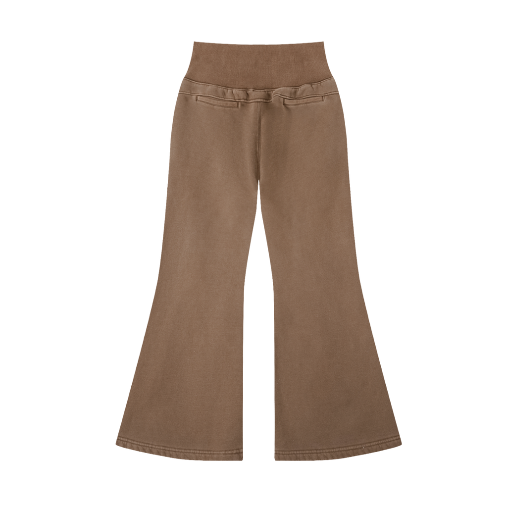 1804 Vintage Washed Flared Fleece Pants