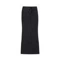 1804 Dyed Washed Drawstring Maxi Skirt
