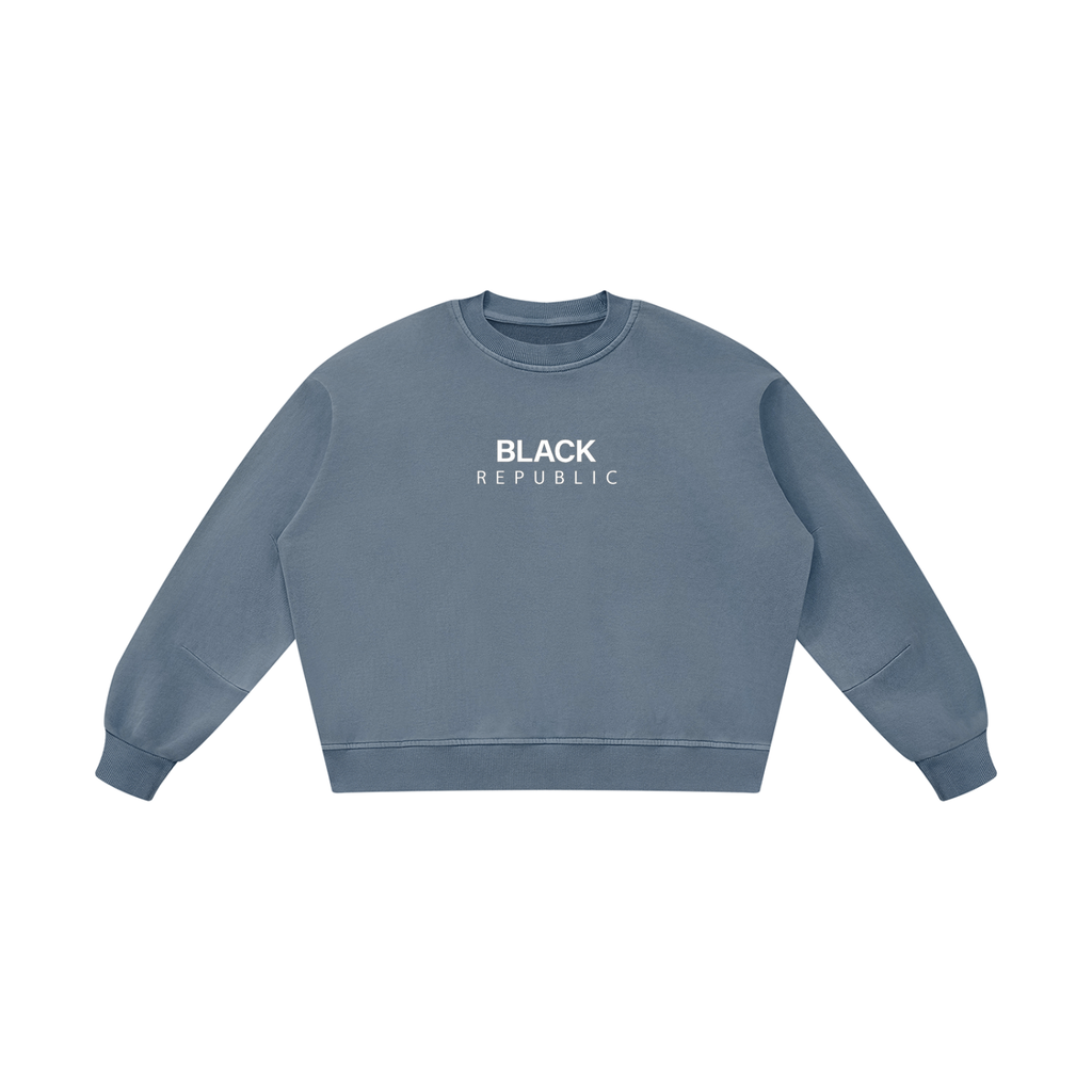 Boxy Vintage Washed Sweatshirt
