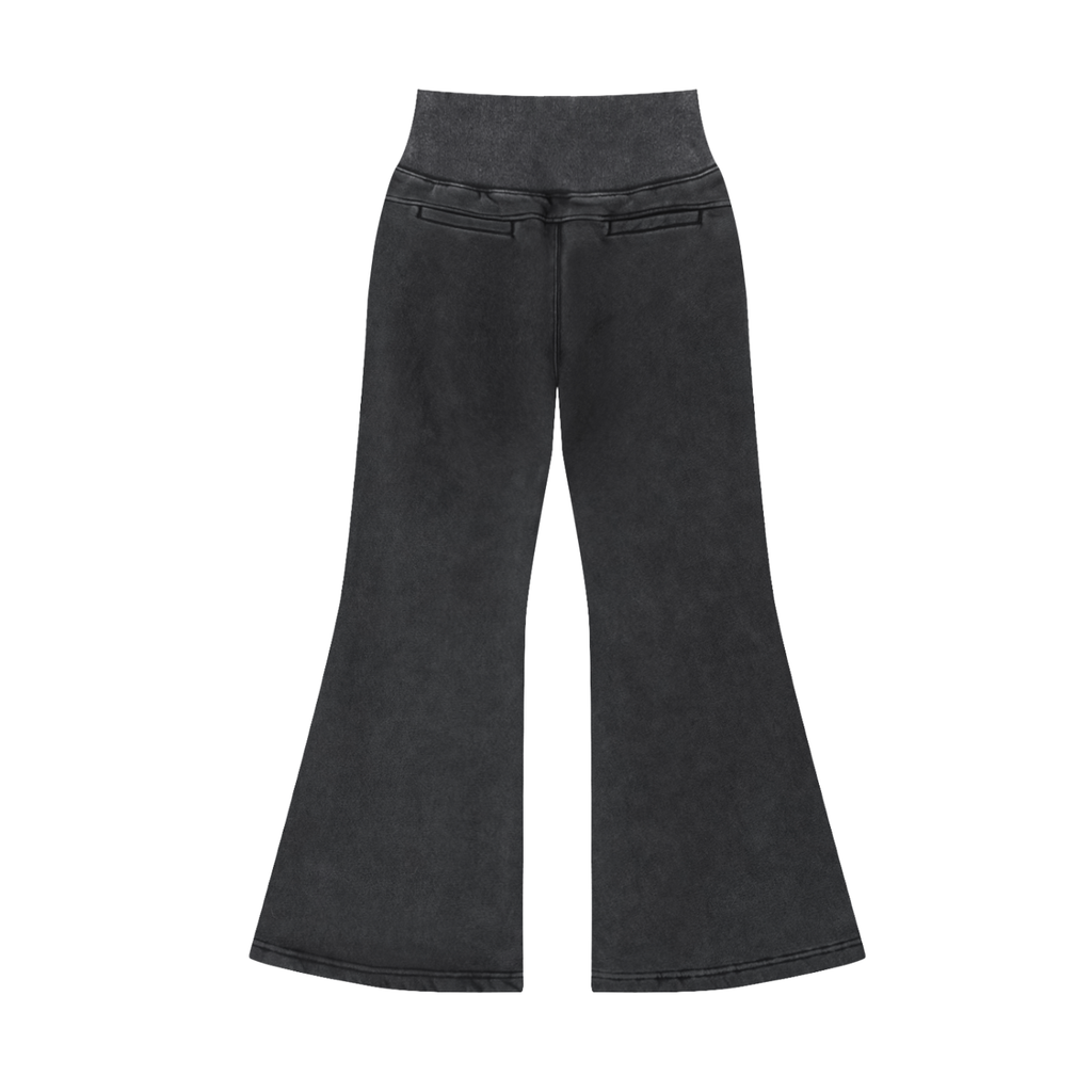 1804 Vintage Washed Flared Fleece Pants