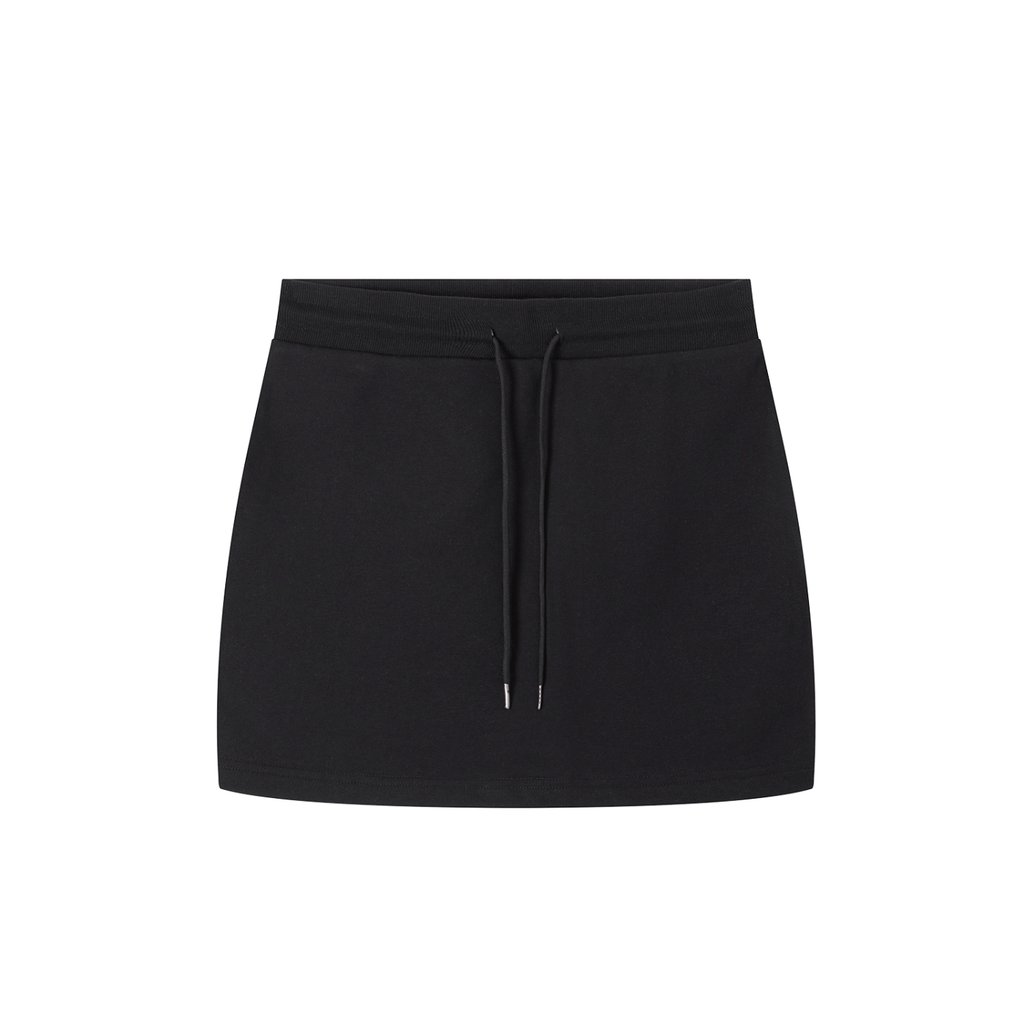 BLACK REPUBLIC Drawstring Skirt