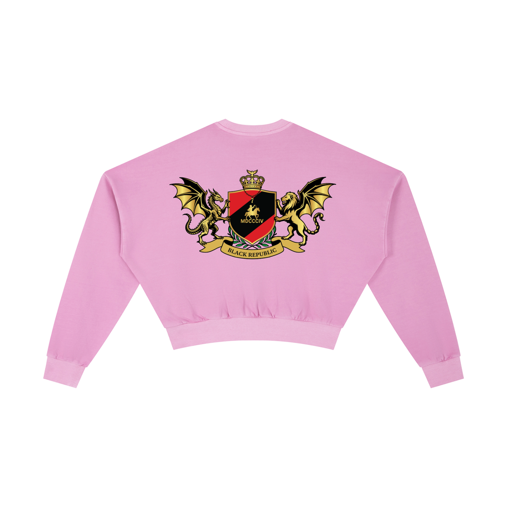 1804 Vintage Washed Cropped Sweatshirt