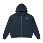 Drop Shoulder Full Zip Hoodie