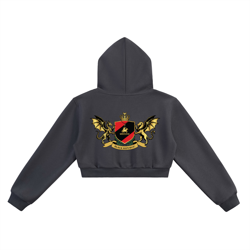 1804 Cropped Hoodie