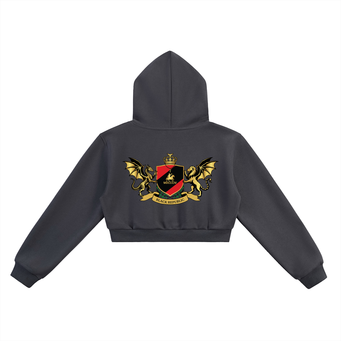 1804 Cropped Hoodie