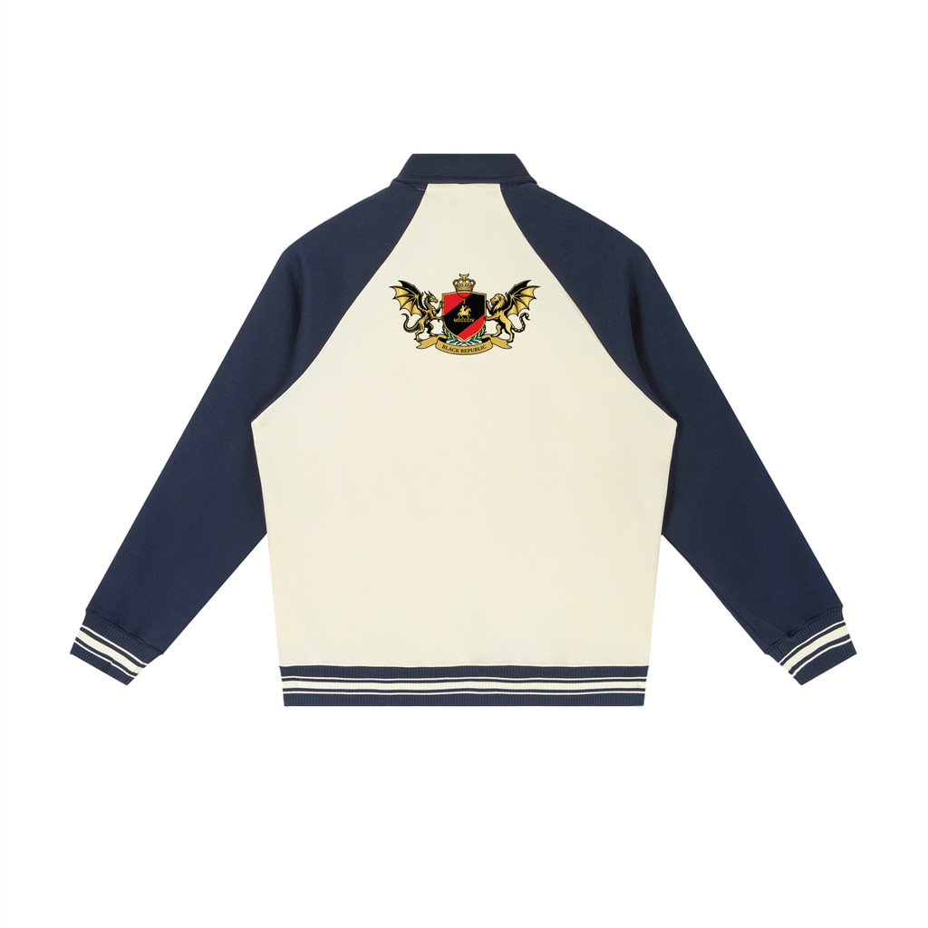 1804 Raglan Sleeve Baseball Jacket