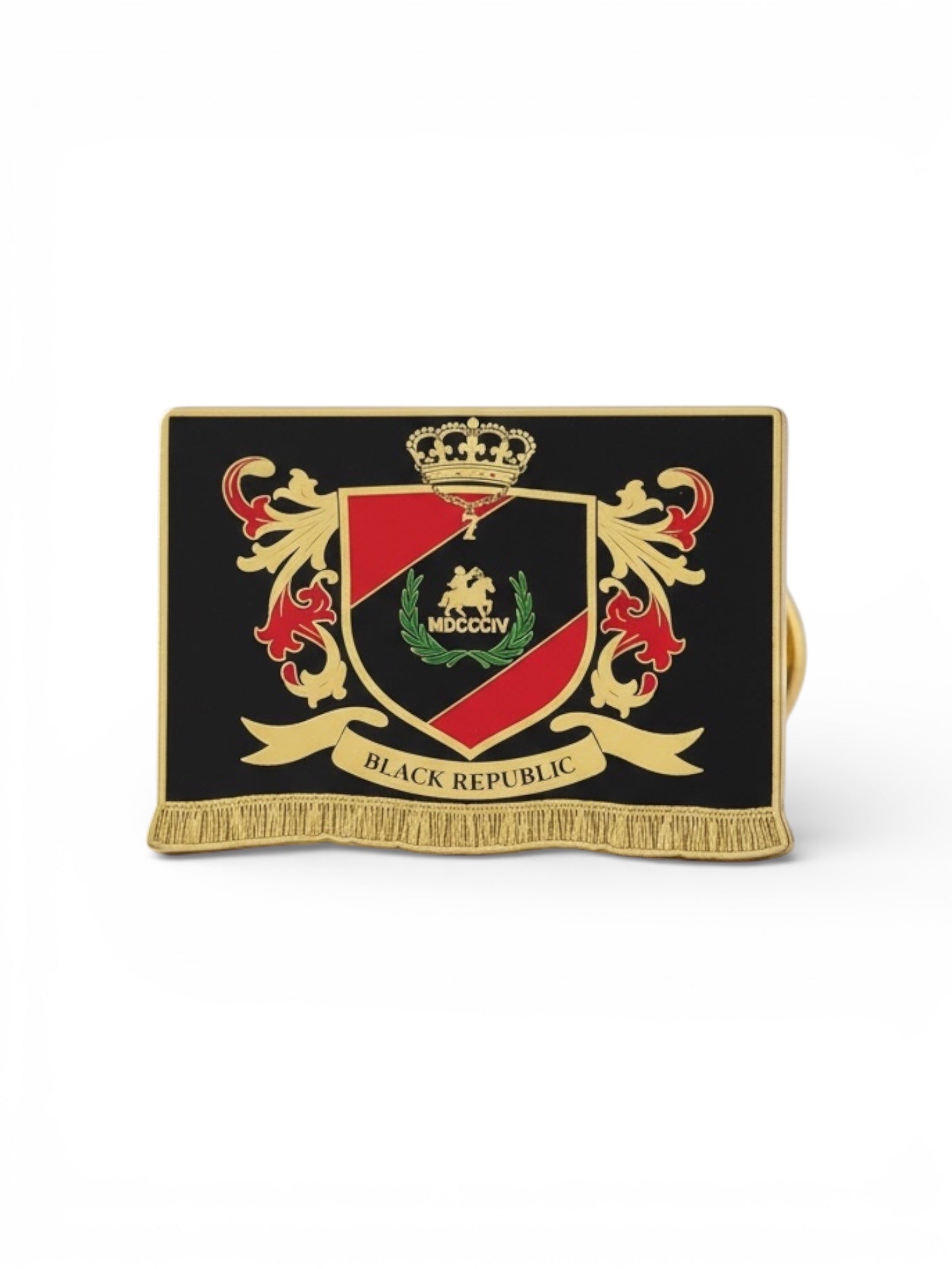 Black Republic Pin