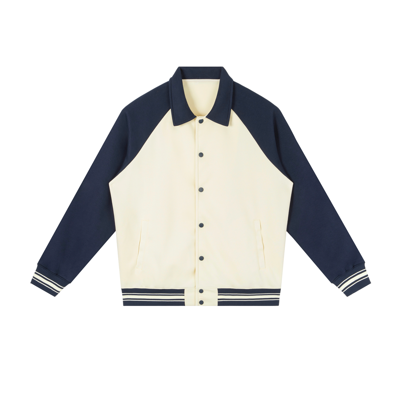 1804 Raglan Sleeve Baseball Jacket