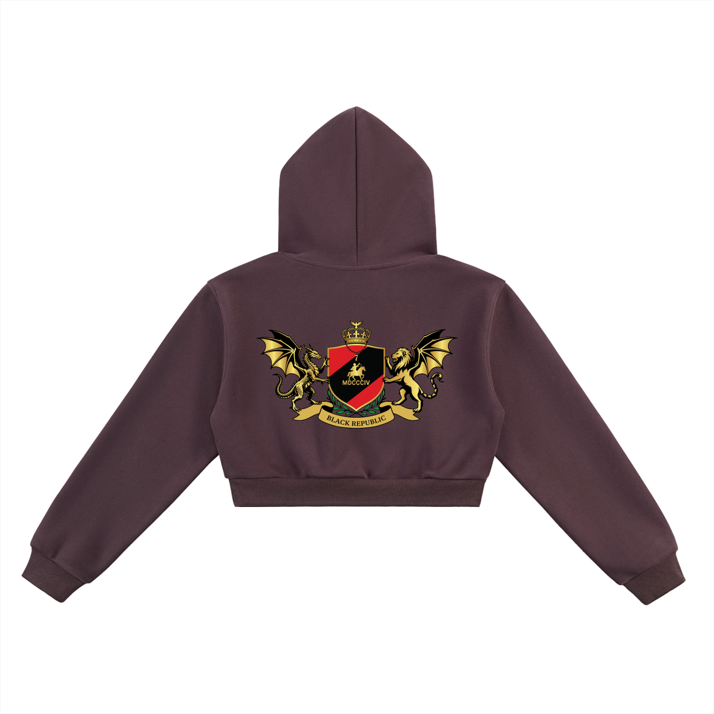 1804 Cropped Hoodie