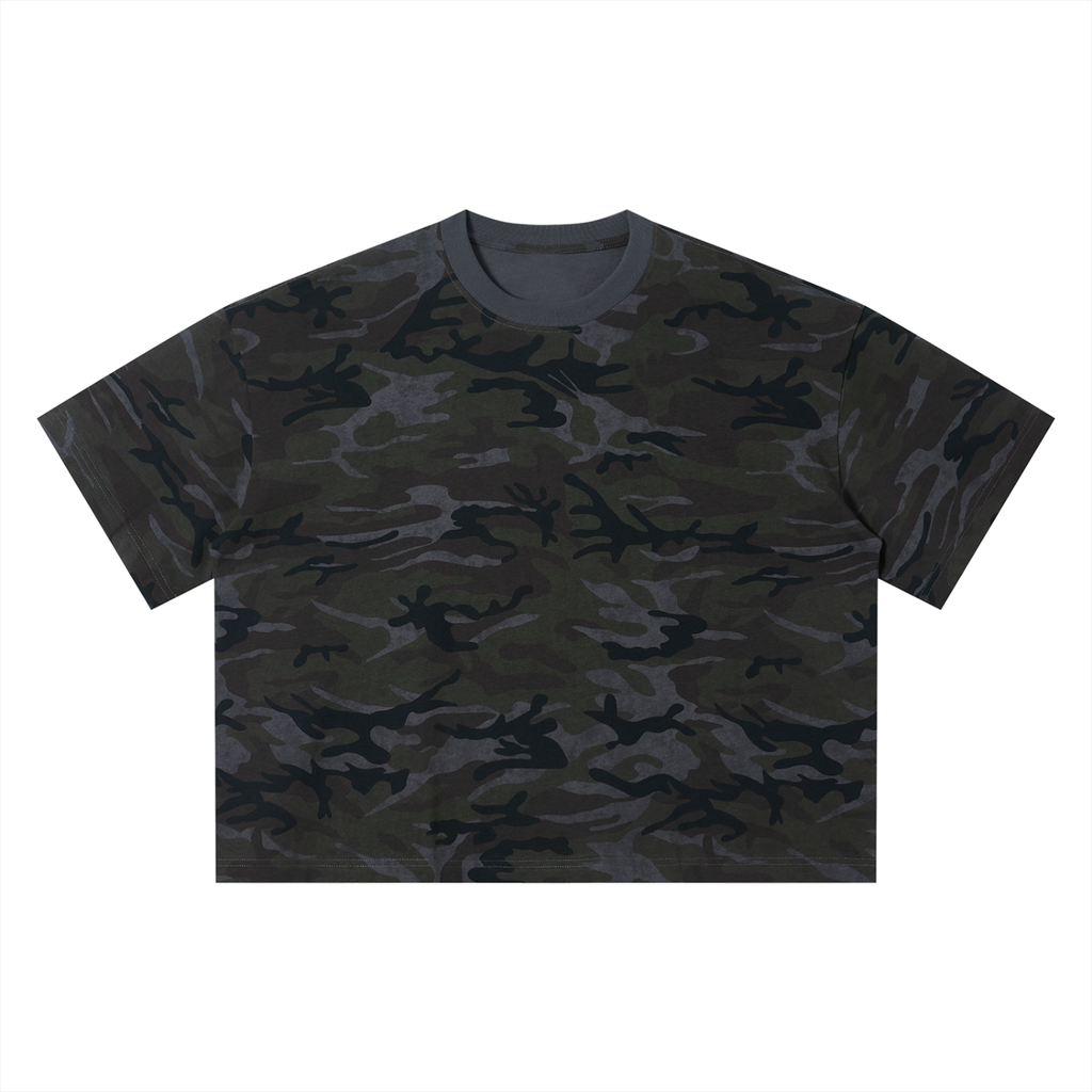 Camo Boxy Tee