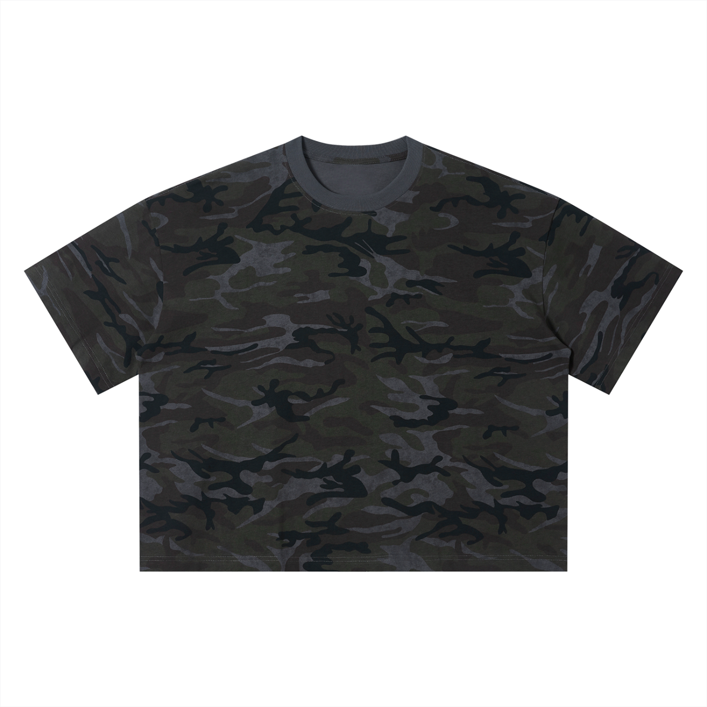 Camo Boxy Tee