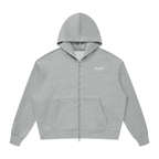 Drop Shoulder Full Zip Hoodie