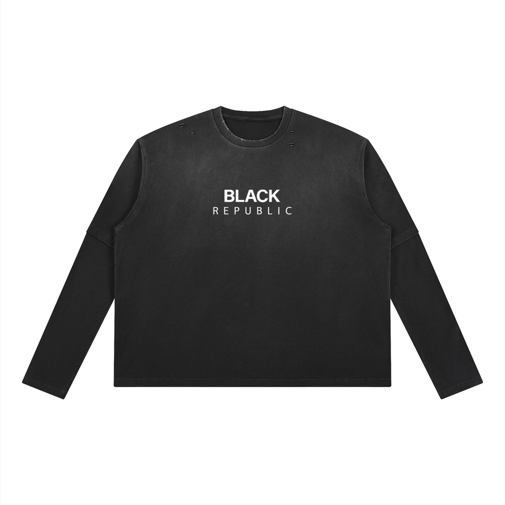 Vintage Wash Layered T-Shirt