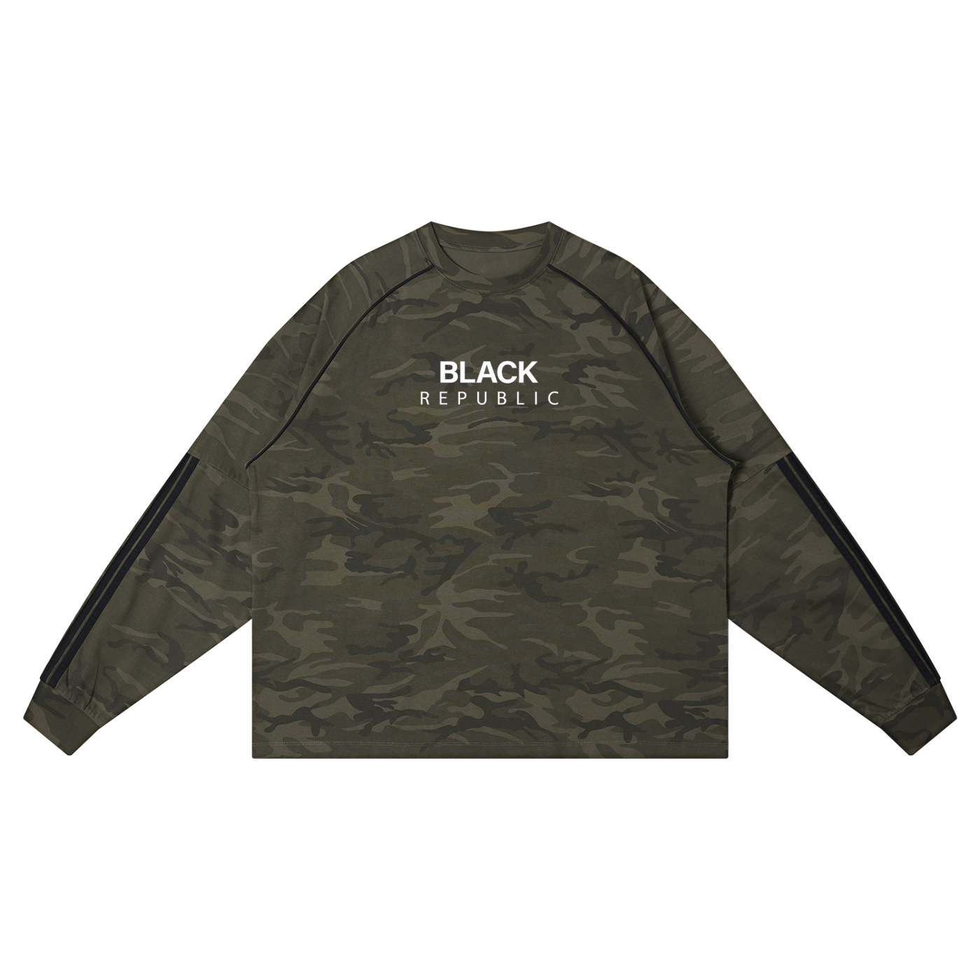 Camo Loose Long Sleeve Tee