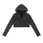 1804 Vintage Washed Raw Edge Hoodie