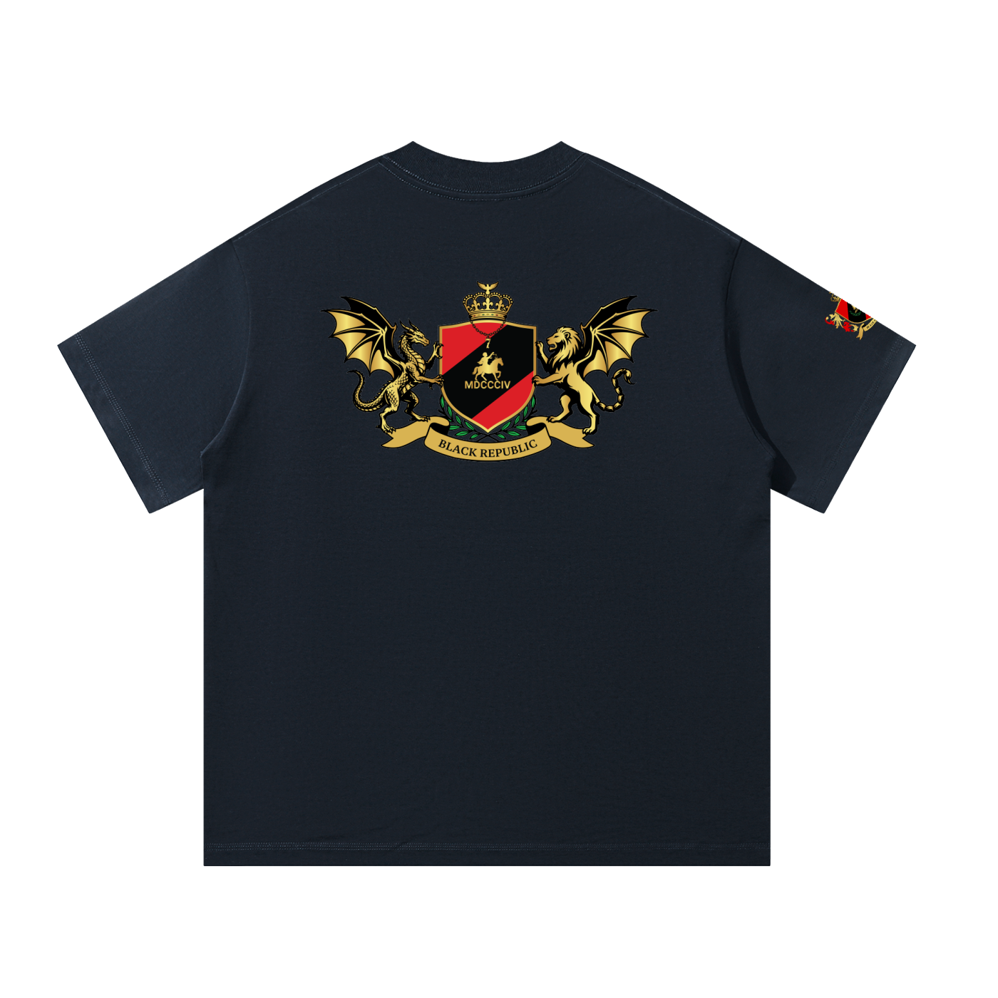 Black Republic Oversized Tee