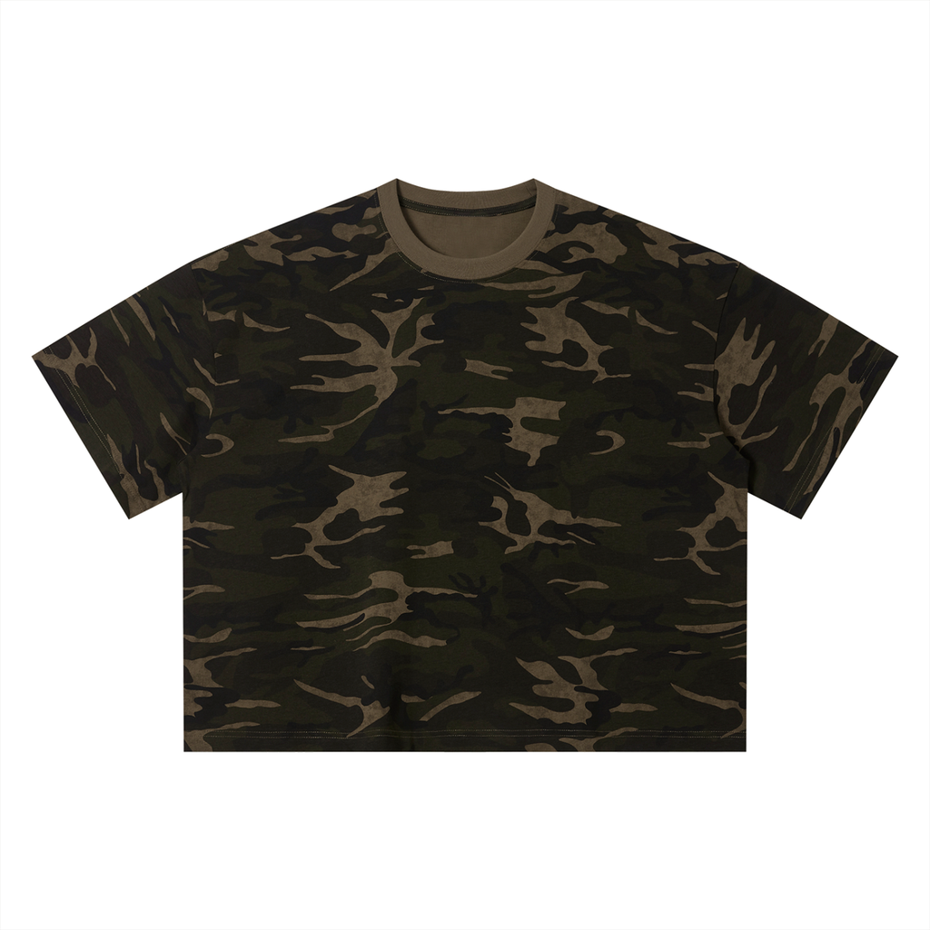 Camo Boxy Tee