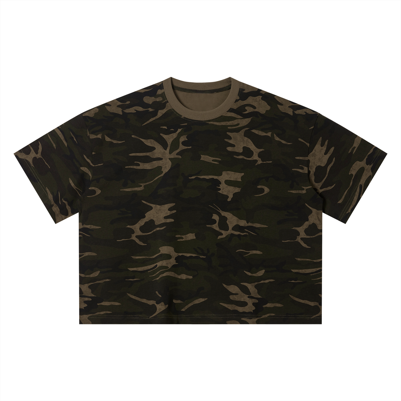 Camo Boxy Tee