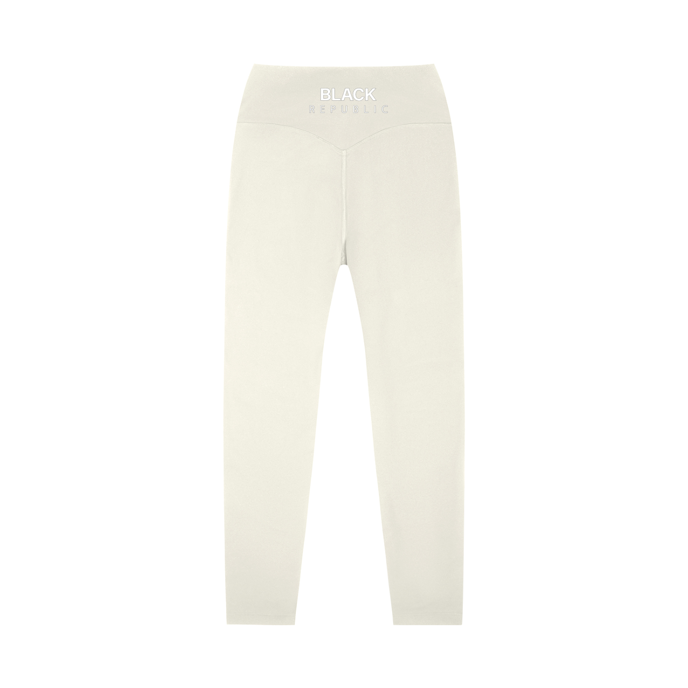 BLACK REPUBLIC High-Waisted Yoga Leggings