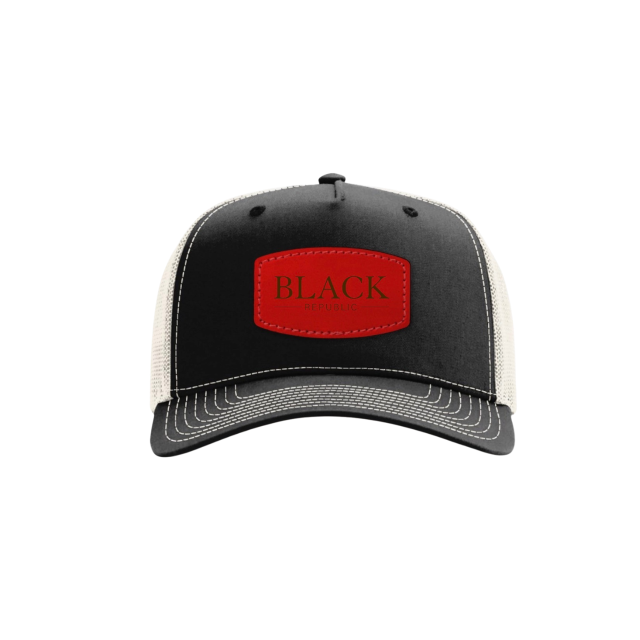 Black Republic Trucker Hats