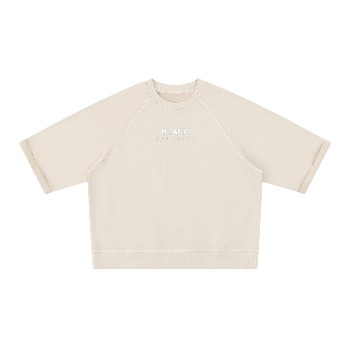 Vintage Short Sleeve Sweatshirt
