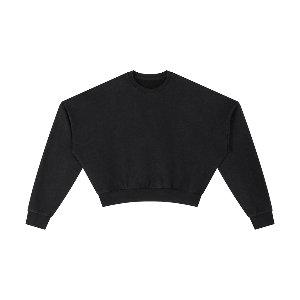 1804 Vintage Washed Cropped Sweatshirt