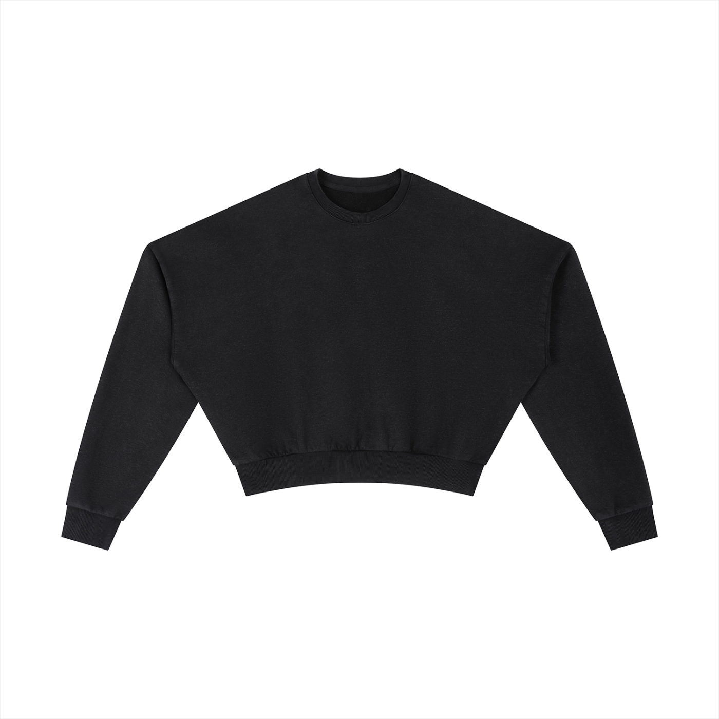 1804 Vintage Washed Cropped Sweatshirt