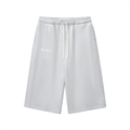 Drawstring Three-quarter Sweatpants