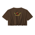 Women’s Crop Bubble Hem Tee