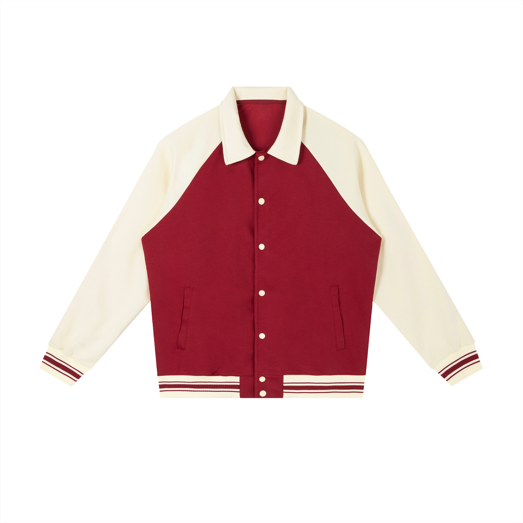 1804 Raglan Sleeve Baseball Jacket