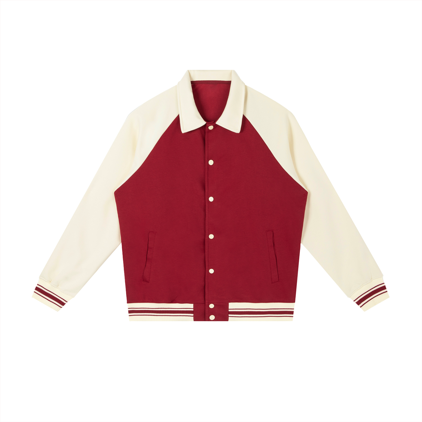 1804 Raglan Sleeve Baseball Jacket