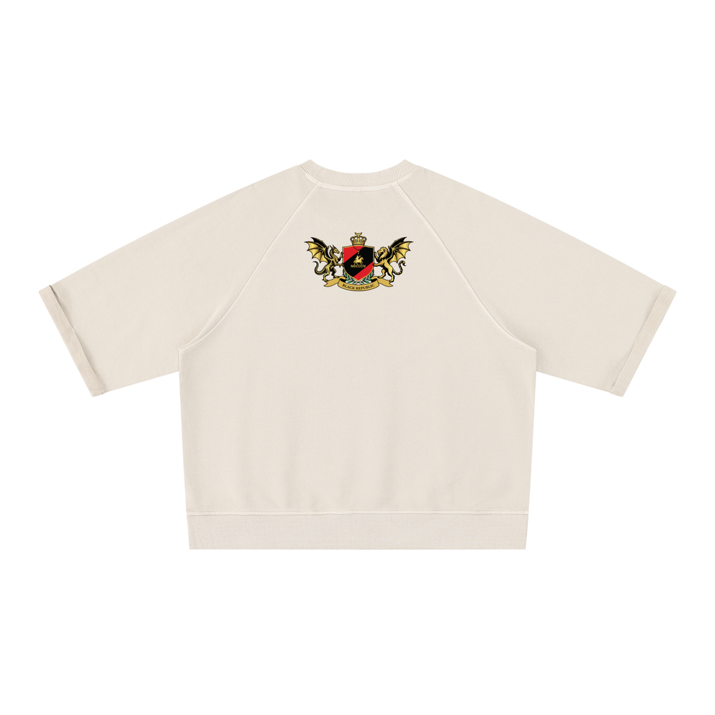 Vintage Short Sleeve Sweatshirt