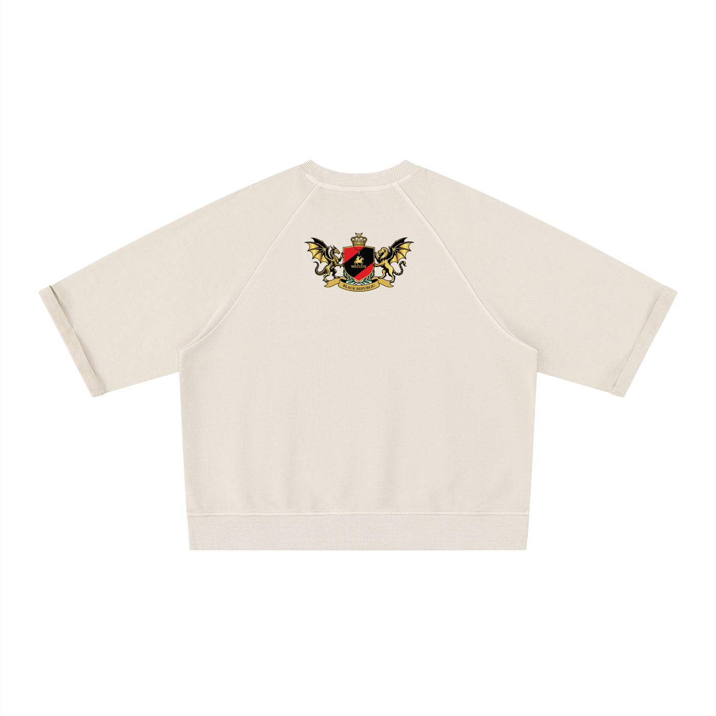 Vintage Short Sleeve Sweatshirt