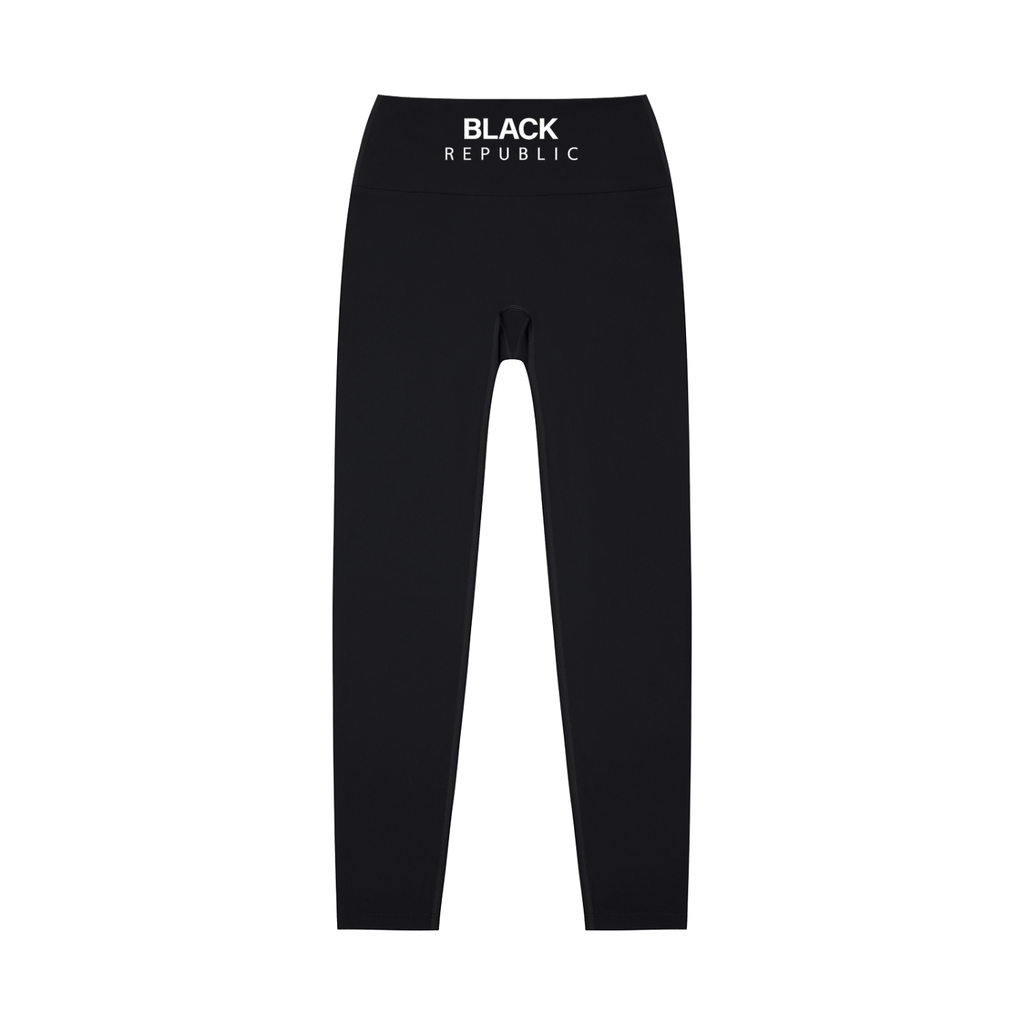 BLACK REPUBLIC High-Waisted Yoga Leggings