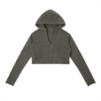 1804 Vintage Washed Raw Edge Hoodie