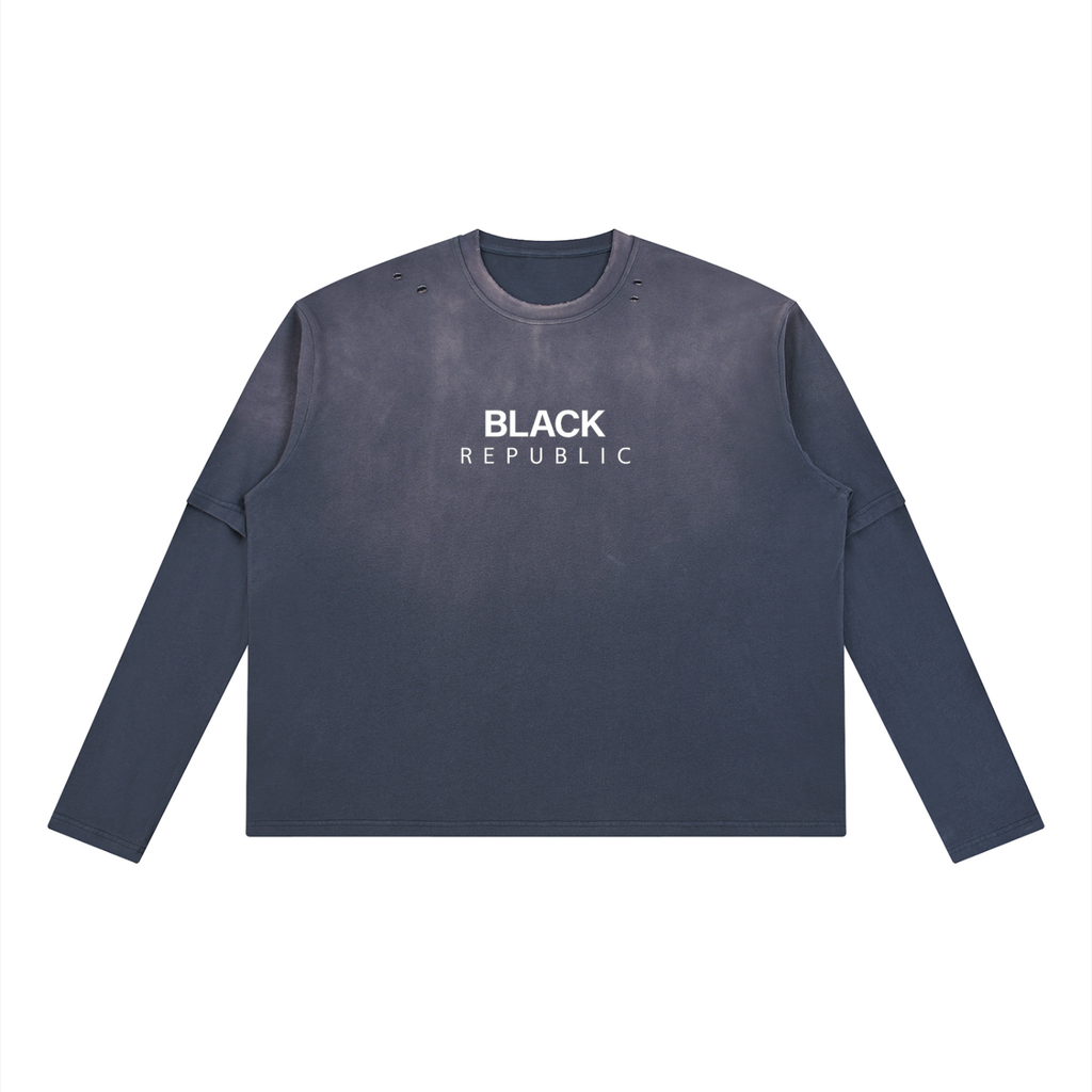 Vintage Wash Layered T-Shirt