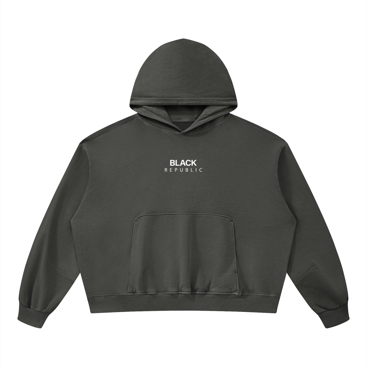Boxy Vintage Washed Hoodie