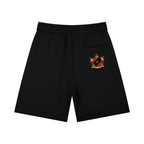 BLACK REPUBLIC Loose Fit Drawstring Shorts