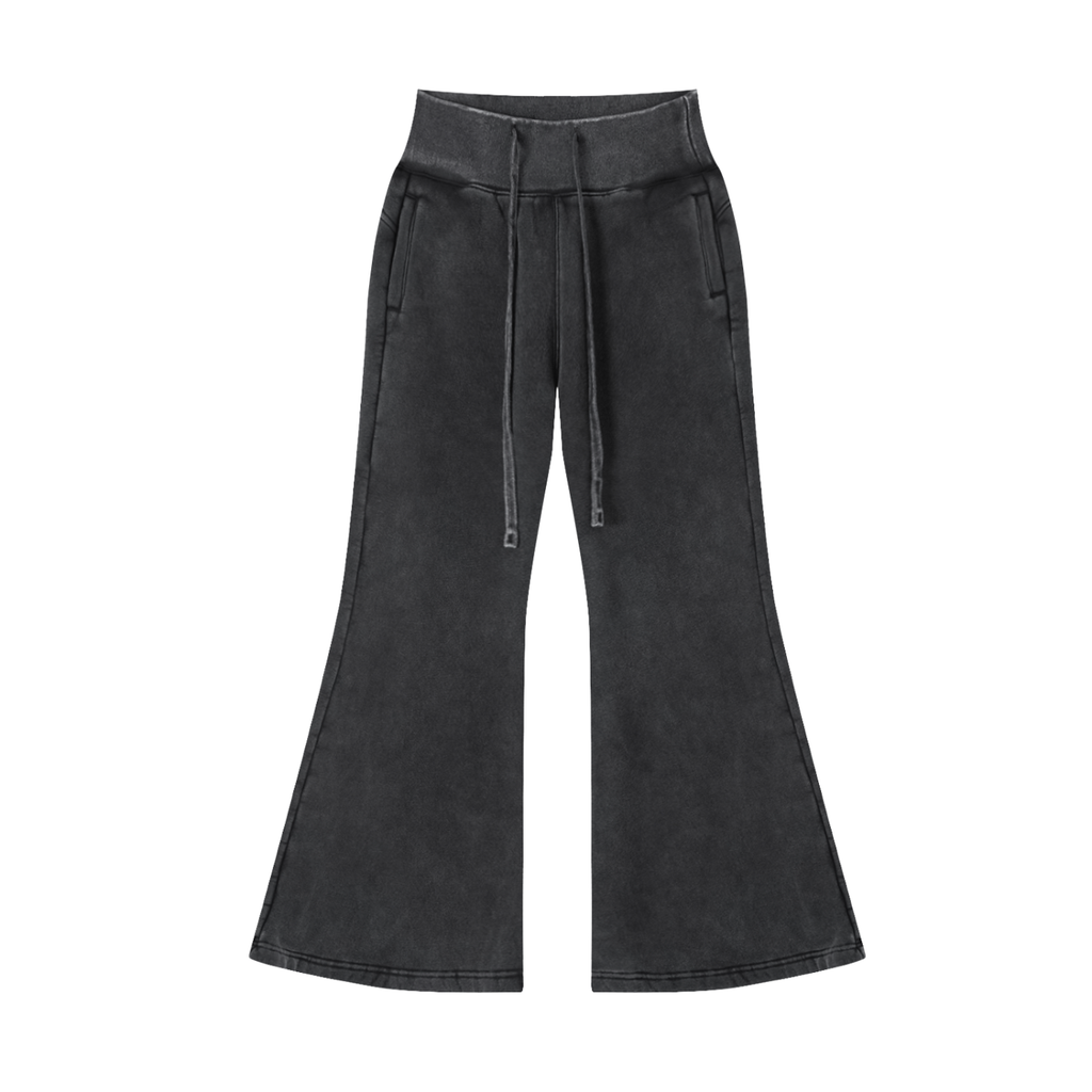 1804 Vintage Washed Flared Fleece Pants
