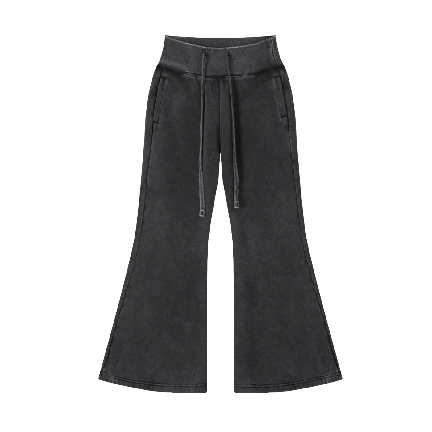 1804 Vintage Washed Flared Fleece Pants