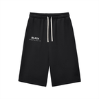 Drawstring Three-quarter Sweatpants