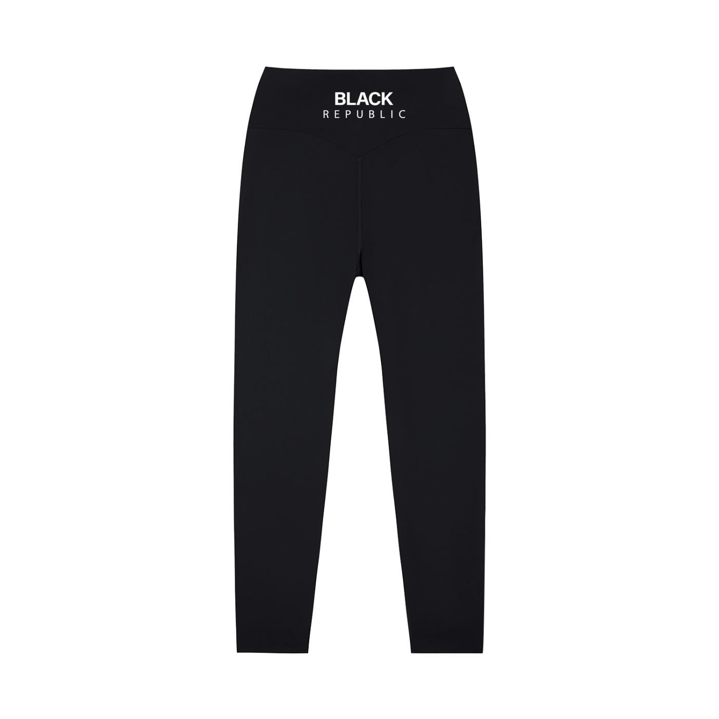 BLACK REPUBLIC High-Waisted Yoga Leggings