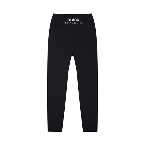 BLACK REPUBLIC High-Waisted Yoga Leggings
