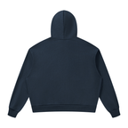 Drop Shoulder Full Zip Hoodie