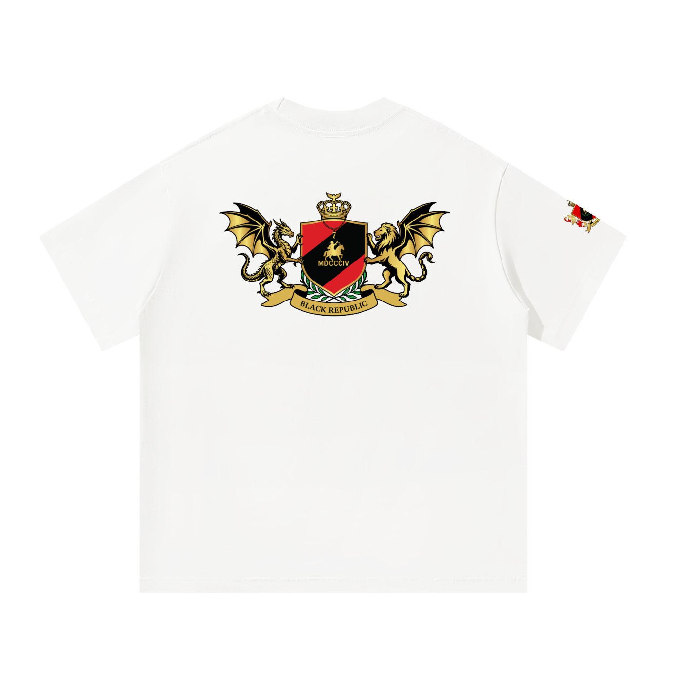 Black Republic Oversized Tee