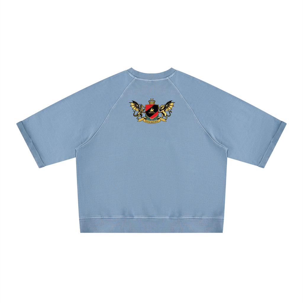 Vintage Short Sleeve Sweatshirt