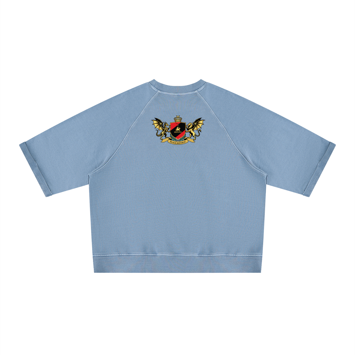 Vintage Short Sleeve Sweatshirt